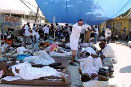 Haití con  hospitales saturados  tras el terremoto