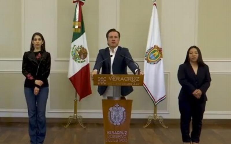 Celebra Gobernador de Veracruz que por primera vez una mujer sea titular de la FGE