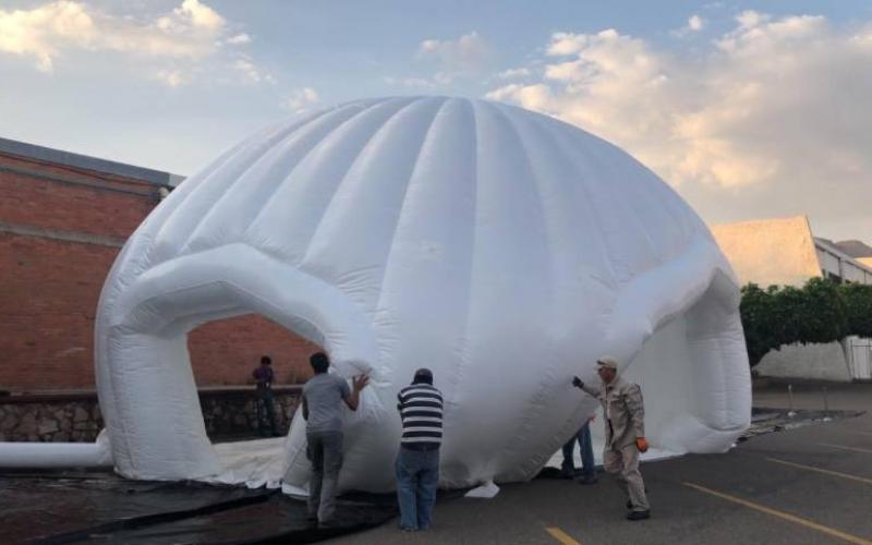 Instalarán hospital inflable para Covid-19 en la Universidad de Guanajuato