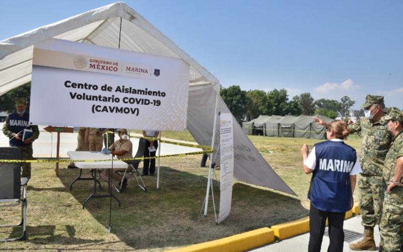 Centro de Aislamiento en Veracruz, recibe a la gente con Covid-19