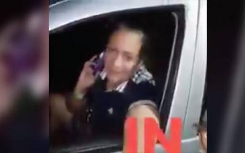 Graban a delegada de Morena en Quintana Roo alcoholizada y amenazando a policía (video)