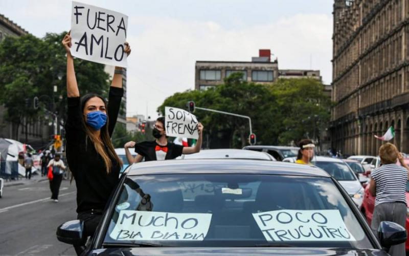 Nueva jornada de manifestaciones Anti AMLO