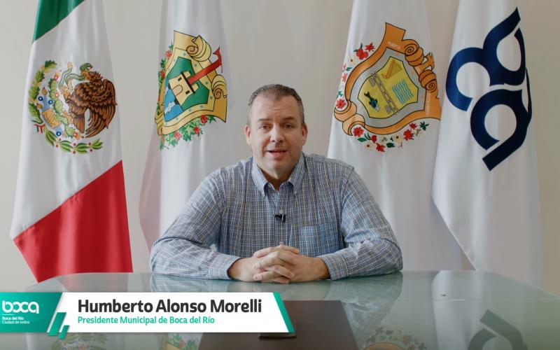 PRESIDENTE MUNICIPAL DE BOCA DEL RÍO ANUNCIA MODELO DE RECUPERACIÓN ECONÓMICA.