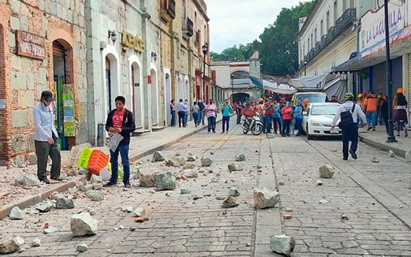 Hay temor en habitantes de Oaxaca por replicas del sismo