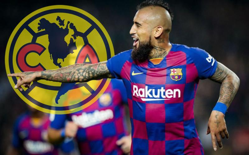 Jugar en el América seria un sueño: Arturo Vidal