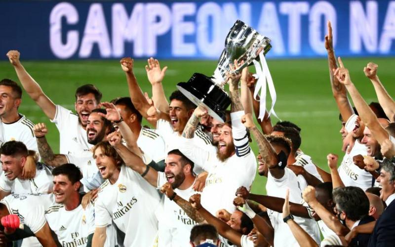 Real Madrid conquista su liga número 34