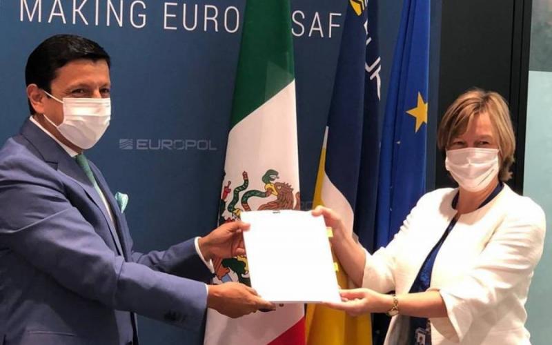 México y Europol firman pacto para combatir al crimen organizado