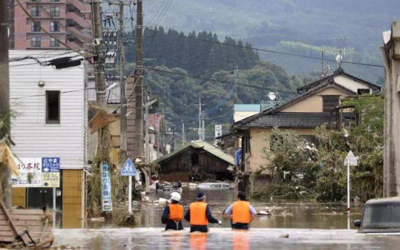 Lluvias torrenciales en Japón dejan al menos 34 muertos