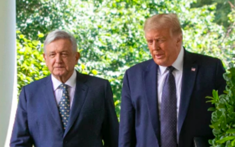 Somos amigos, pero no invité a Trump a visitar México  las elecciones: AMLO