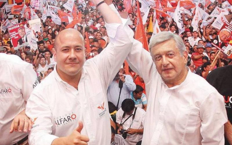 Ordena AMLO protección a Enrique Alfaro tras amenazas