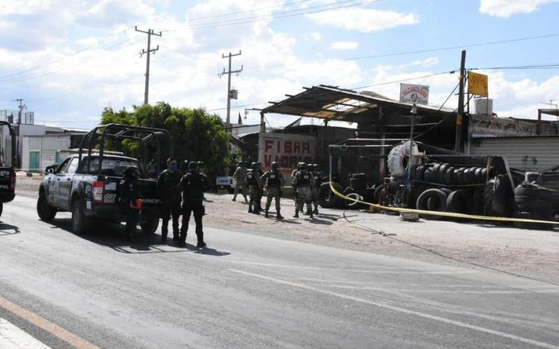 Varias casas quemadas y un fallecido luego de un ataque armado en Celaya