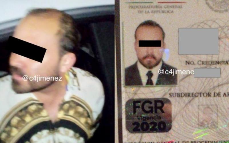 Detienen a sujeto que disparó al aire; era de la FGR