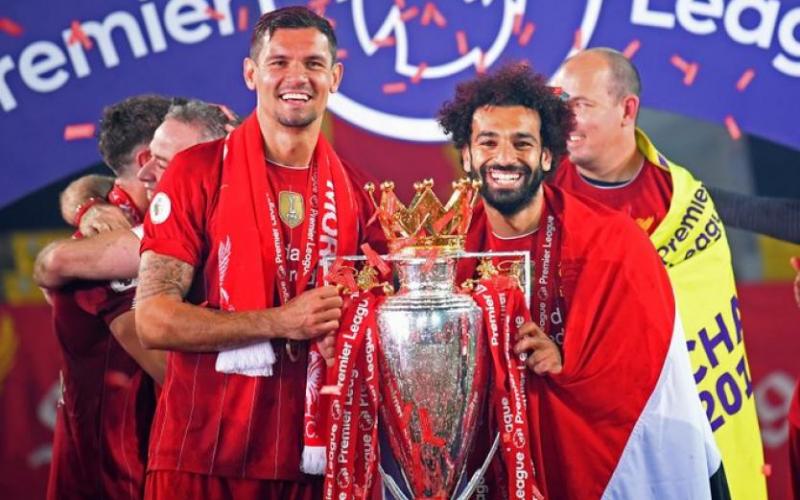 Liverpool festeja su título de la Premier League