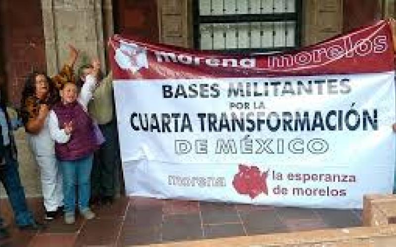 Malversación de recursos en la diligencia del partido Morena, advierten militantes en Morelos