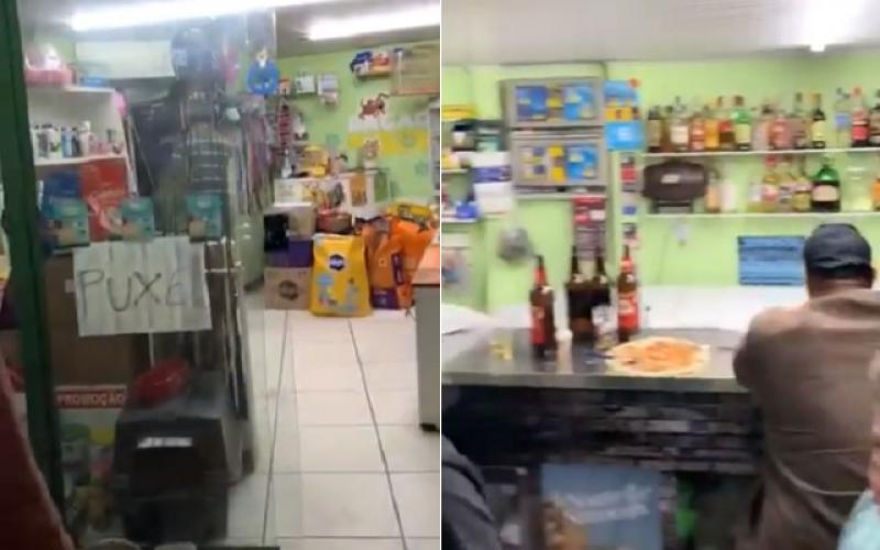 En Brasil clausuran bar disfrazado como tienda de mascotas, en medio de pandemia COVID19