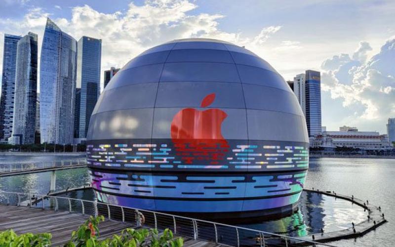 El gigante tecnológico Apple abrirá su primera tienda flotante en el mundo
