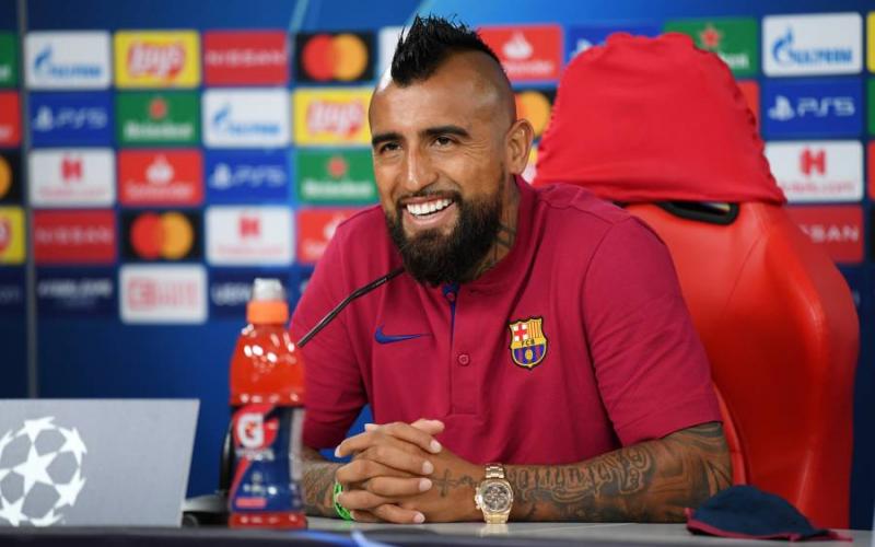 Barcelona es el mejor equipo del mundo y superaremos al Bayern: Vidal