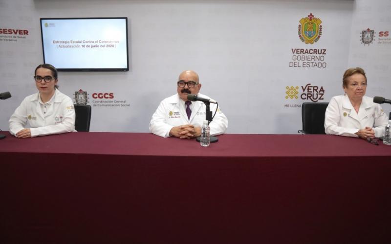  A la baja los casos activos COVID19 en Veracruz