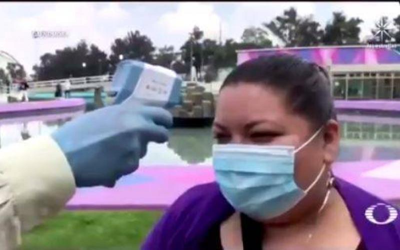 “Máteme ese recuerdo de ese amargo amor”; pide mujer mientras le toman la temperatura