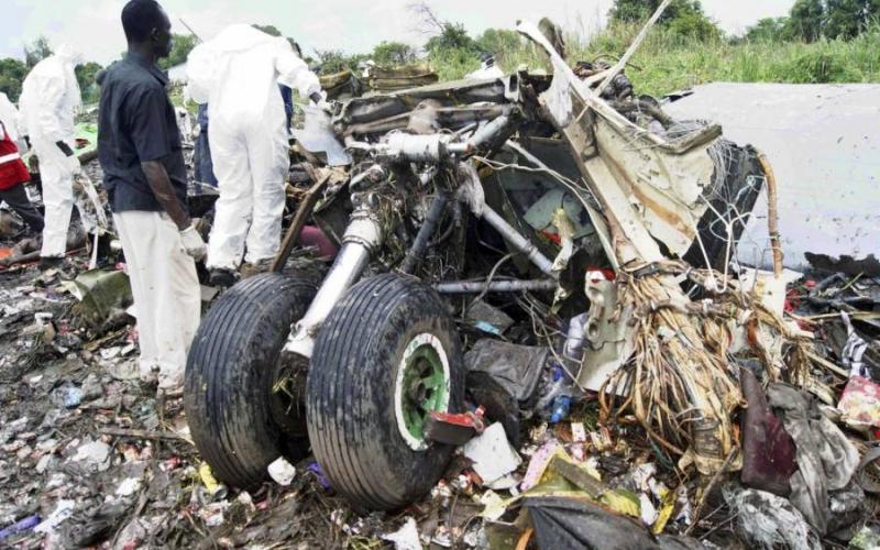 Avión se estrella en Sudán del Sur; reportan siete personas fallecidas