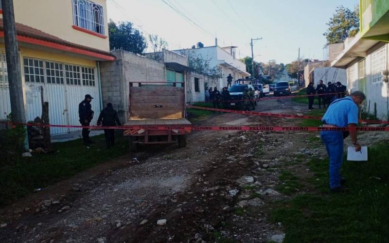 Asesinan a comerciantes junto con hija de 8 años