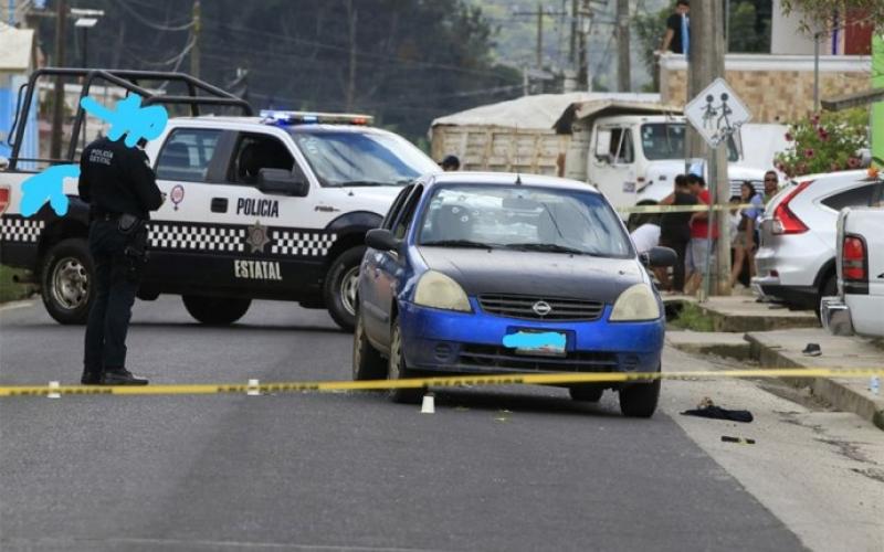  Lesionan a balazos a cuatro personas en la localidad Pancho Viejo en Coatepec Veracruz