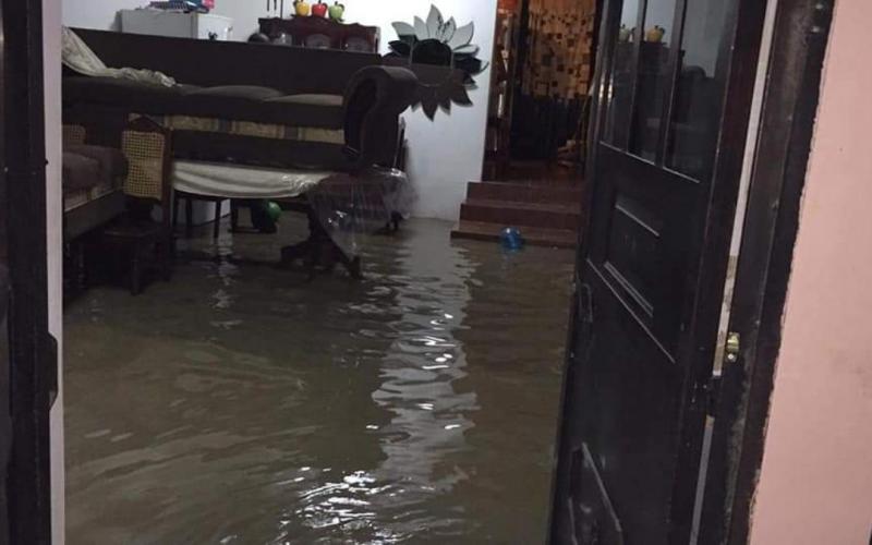 Gran tromba azota la Sierra de Totonacapan Veracruz causando inundaciones y deslaves