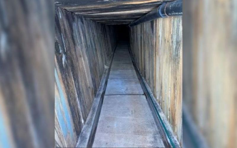  Encuentran un túnel muy sofisticado para contrabando en la frontera de EEUU México