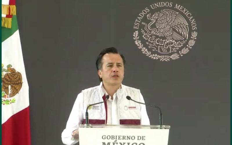 Dice, "gracias", Cuitlahuac Garcia a la ayuda de la federación contra la inseguridad en Veracruz