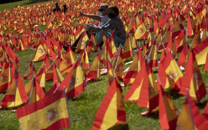  Victimas del COVID19 son homenajeadas en España