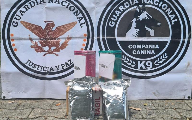 Empacan marihuana como café gourmet para su traslado