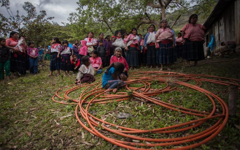 Enfrentamiento en la zona indígena de Aldama Chiapas, deja dos baleados