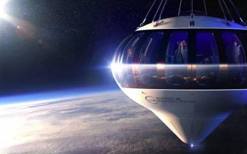 Diseñan globo para viajes turísticos en el espacio