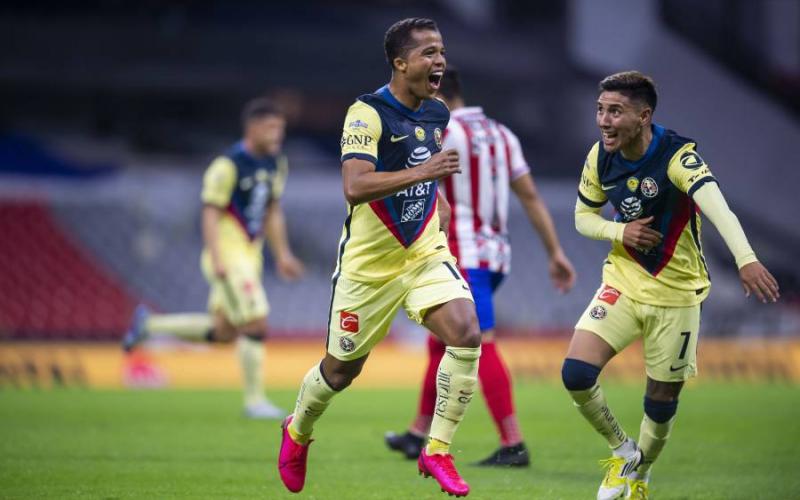 América se lleva el Clásico ante Chivas con golazo de Giovani dos Santos