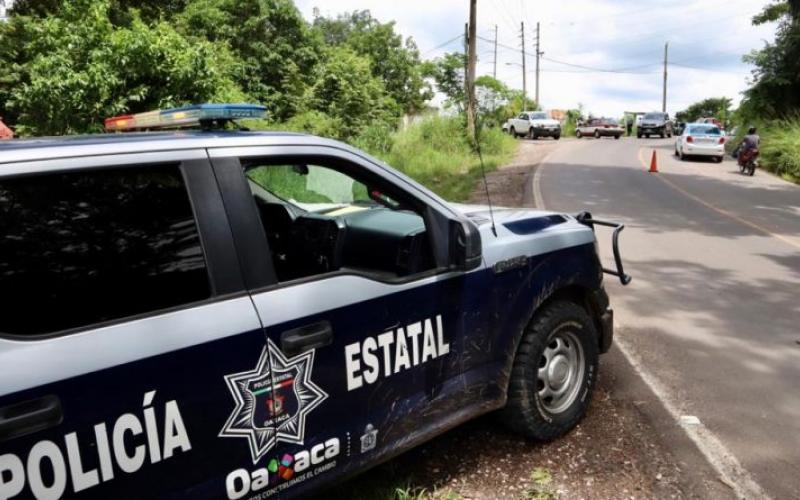 Operativos de seguridad en limites de Oaxaca y Veracruz