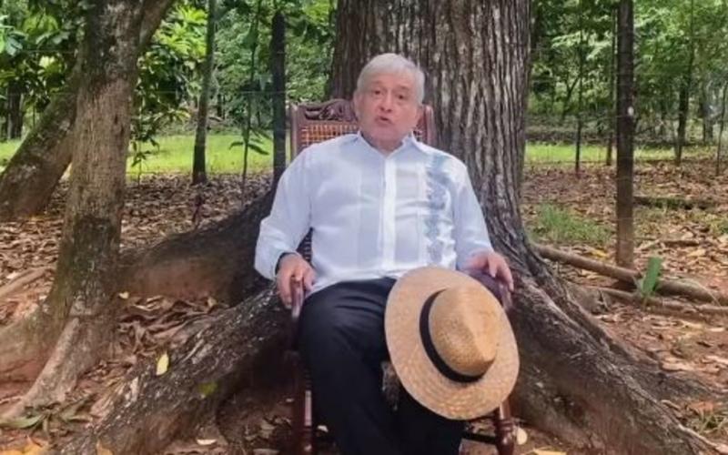 Tras rechazo del INE al partido “México Libre”, AMLO recomienda a Felipe Calderón manifestarse