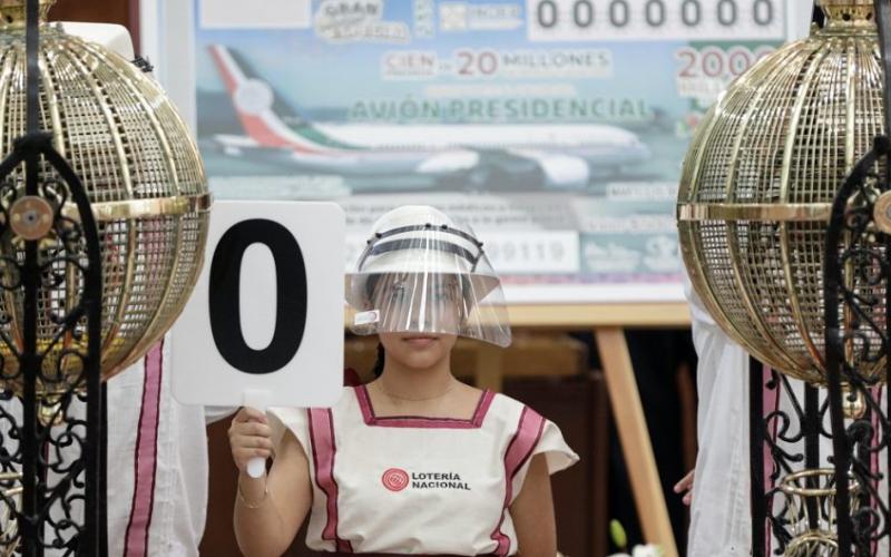 Premios del sorteo del avión presidencial caen en Zacatecas, Nayarit, Oaxaca y Veracruz