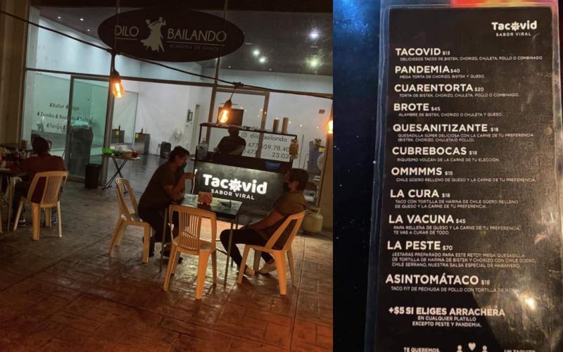 Sensación viral “Tacovid” en León Guanajuato