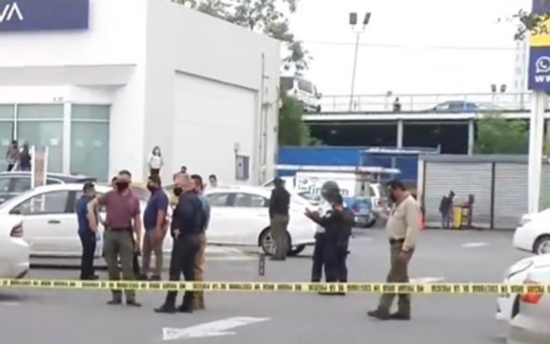  Asalto con violencia en el banco BBVA de Boca del Rio, Veracruz