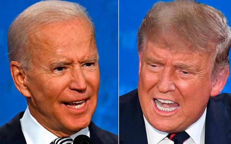 Definirán los perfiles de Donald Trump y Joe Biden en el último cara a cara