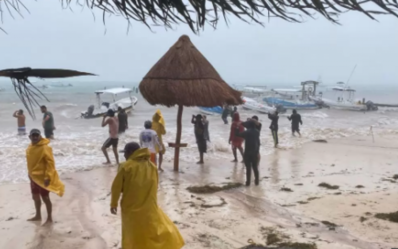 Quintana Roo en alerta roja, tras devastador huracán “Delta”