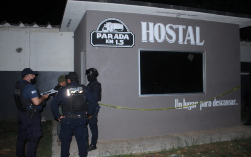 Ericka D.D de 36 años de edad ,fue encontrada sin vida dentro del lugar conocido como el Hostal