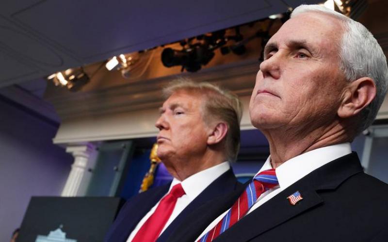 El vicepresidente de EU, Mike Pence, se sometió a una prueba luego de que se diera a conocer que Donald Trump entró a la lista de contagios confirmados de Covid