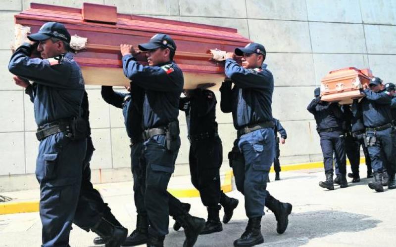 Veracruz ocupa el tercer lugar en policías ejecutados, van 33 asesinados