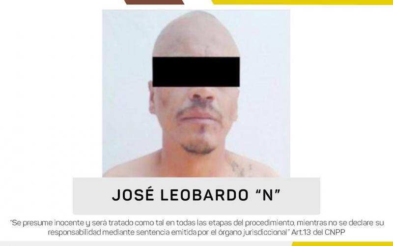 Cabe señalar que José Leobardo “N” cuenta con antecedentes penales por los delitos de secuestro