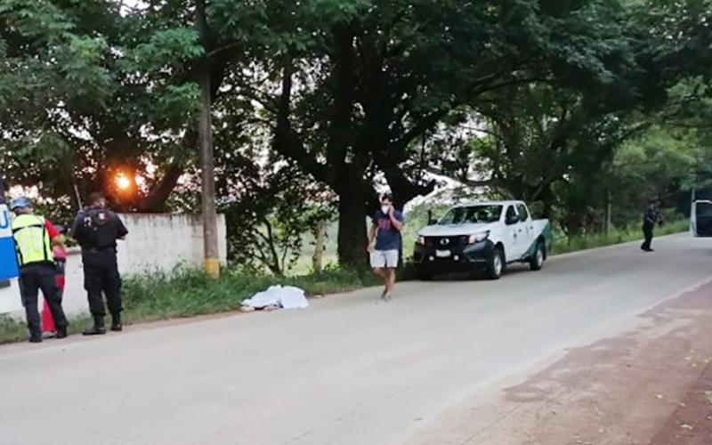 Se registró un lamentable incidente en el que ella se ejercitaba.