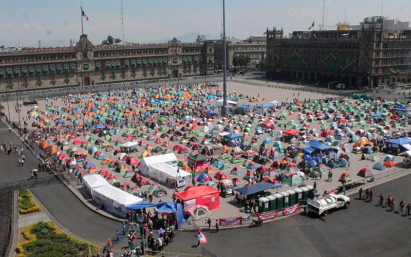 Frena se retira del centro capitalino