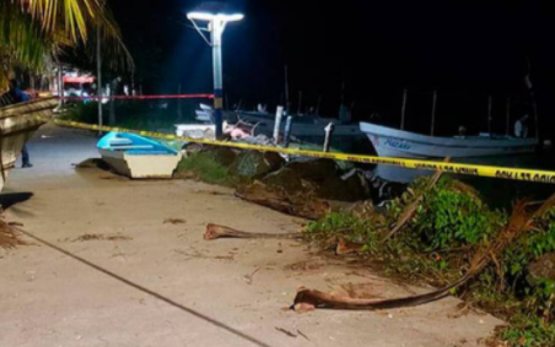 Asesinan a policía cerca del malecón de Tecolutla Veracruz