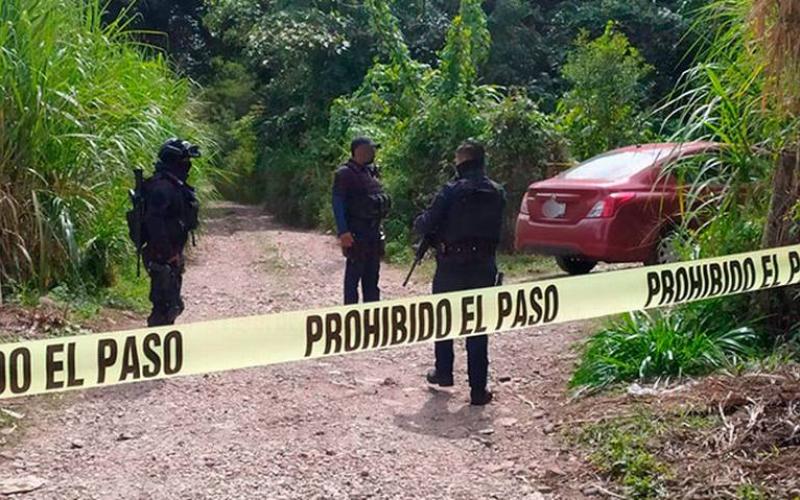 El suceso ocurrió en un camino de terracería que comunidad entre Agustín Millán y la comunidad de Cuautémoc, cerca de una cantera