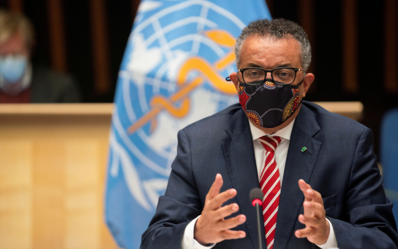 Tedros Adhanom, el director de la OMS, en cuarentena por contacto con un positivo a COVID-19